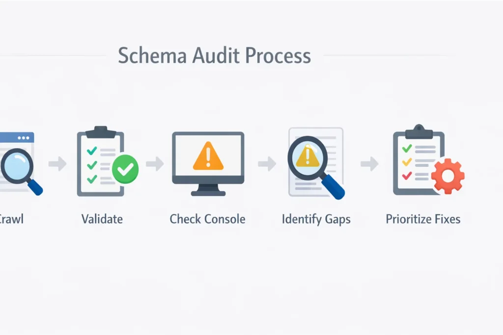schema Audit Process for AEO